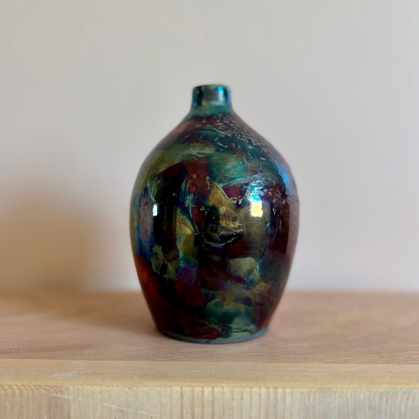 Iridescent Raku 2