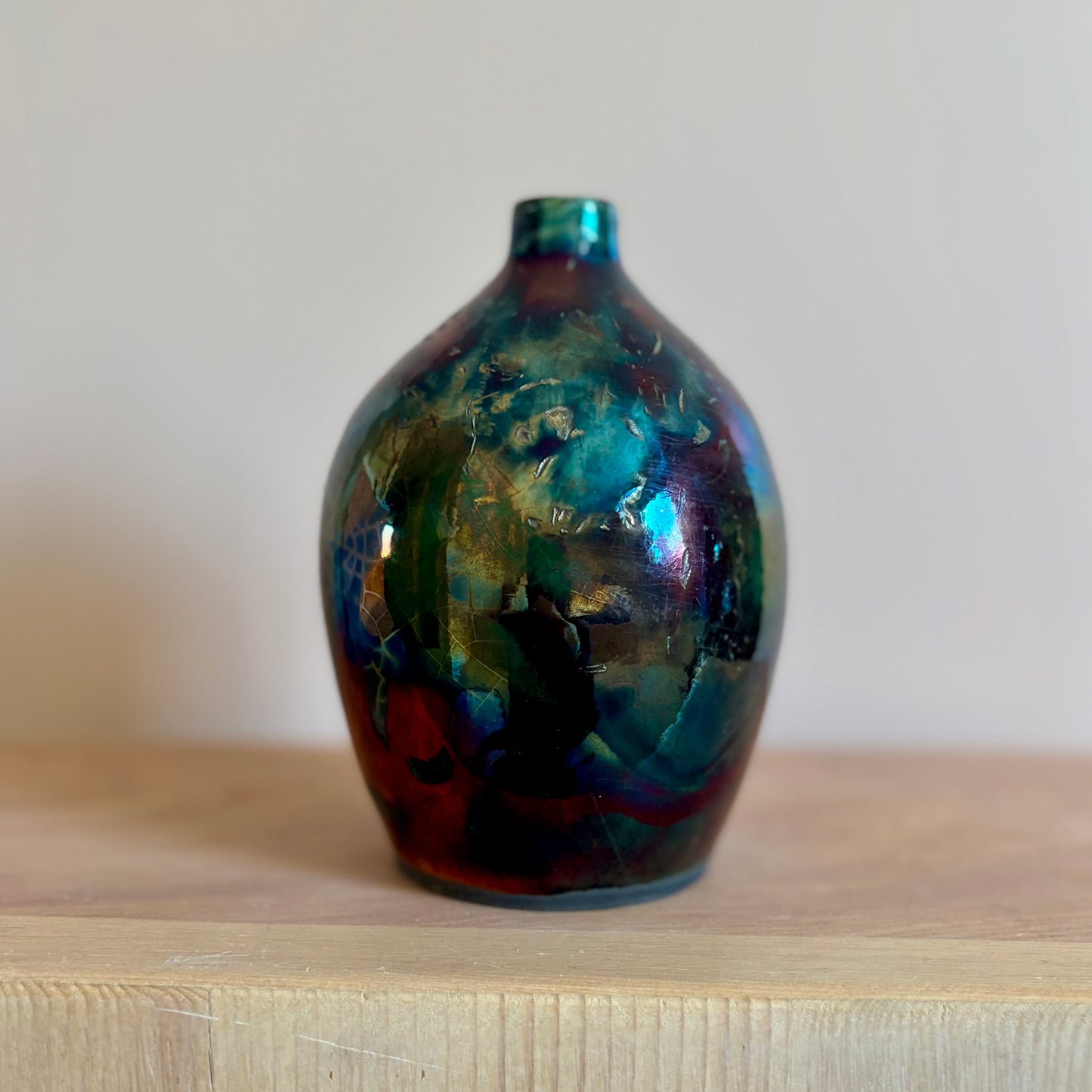 Iridescent Raku 2