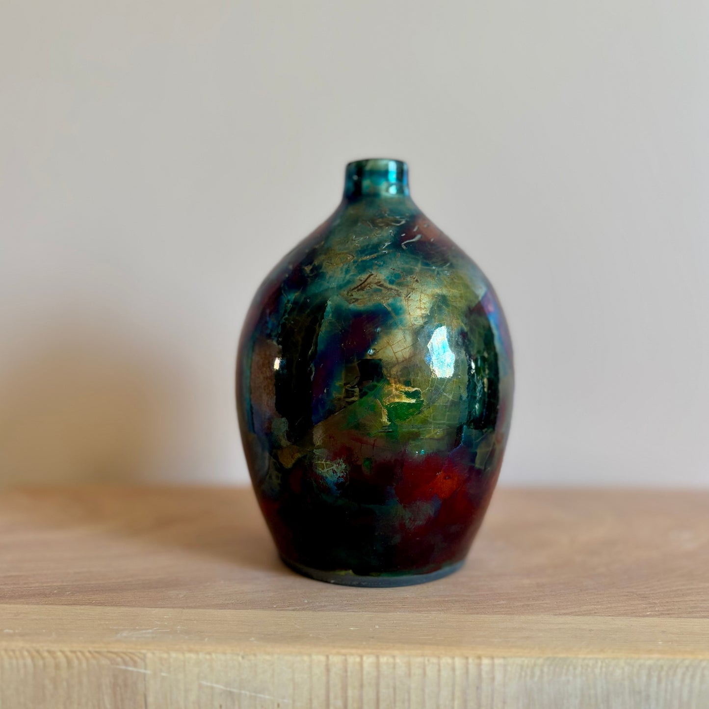 Iridescent Raku 2