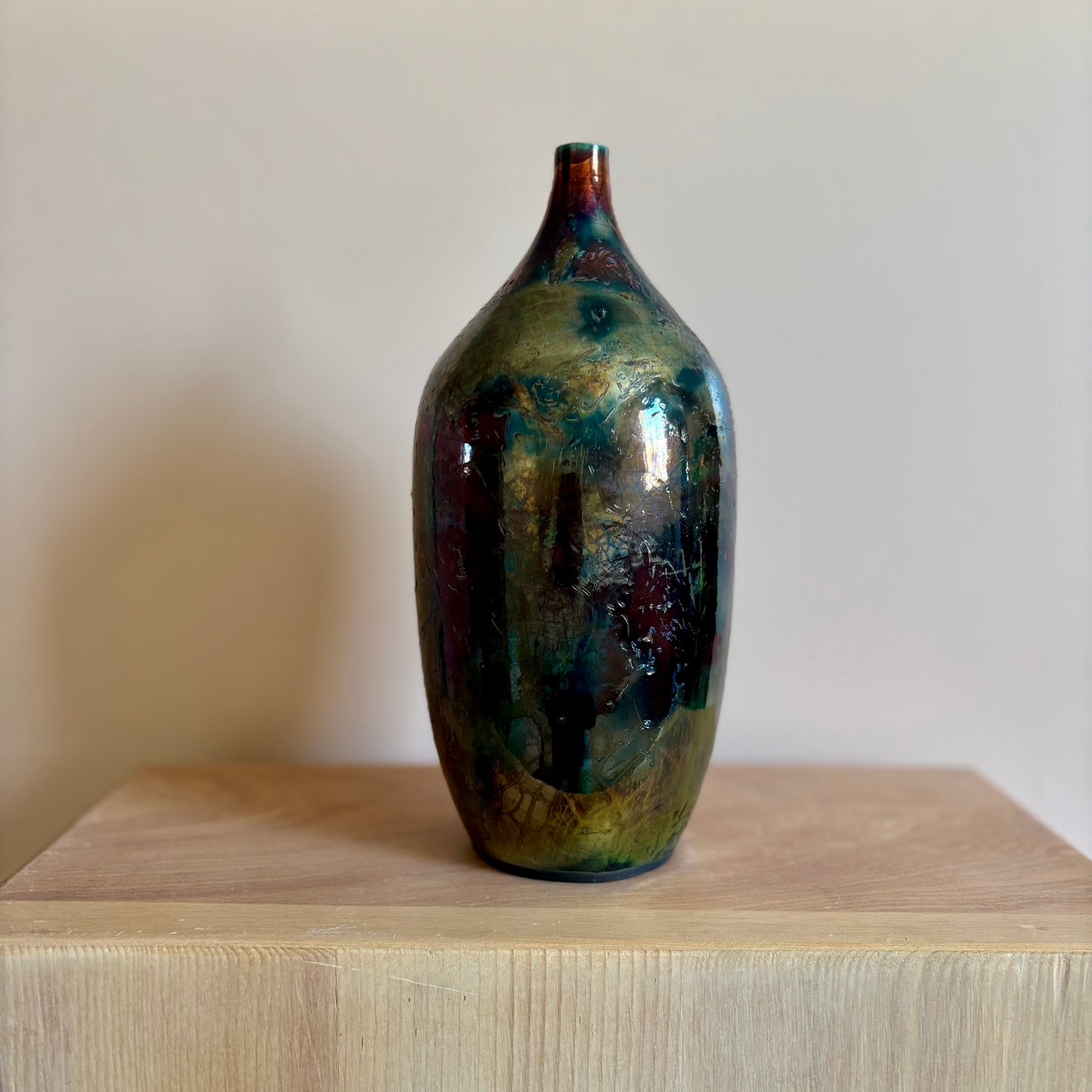 Iridescent Raku 4