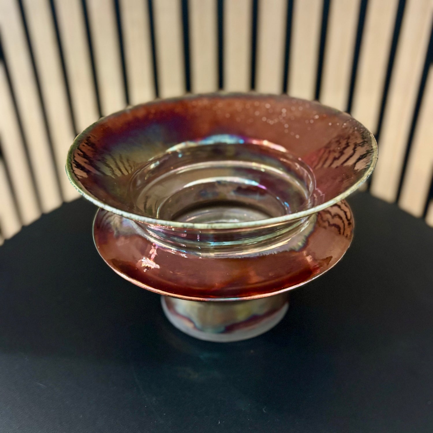 Iridescent Glory: Raku Fired Vases